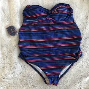Maternity One Piece Swim Suit